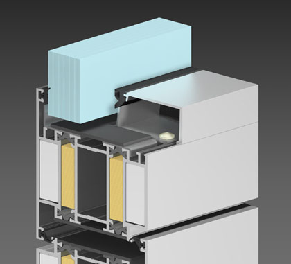 Огнестойкий профиль Алютех